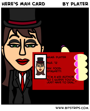 Here's Mah Card