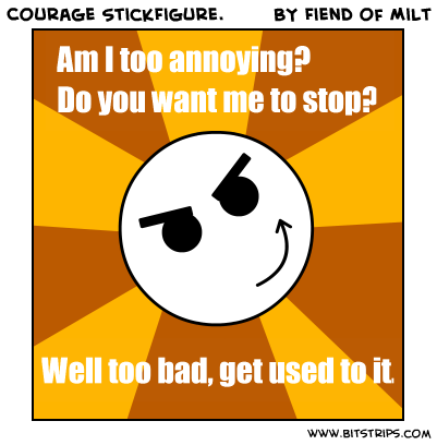 Courage StickFigure.