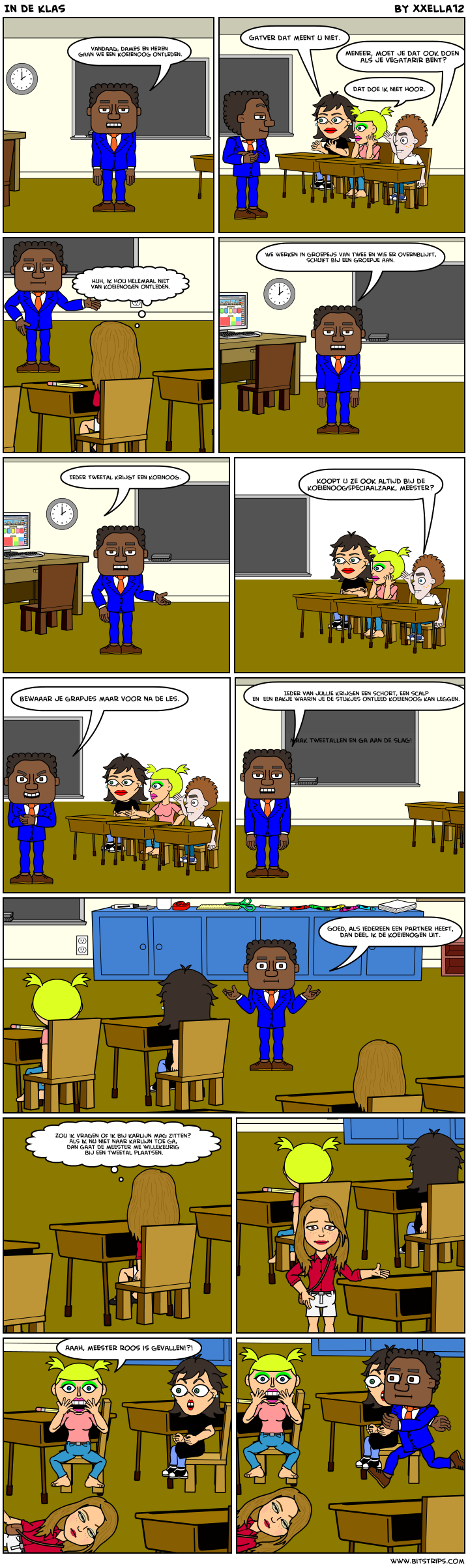 In de klas