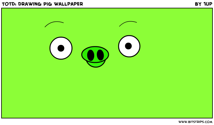 TotD: Drawing Pig wallpaper