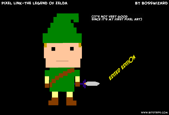 Pixel Link-The legend of Zelda