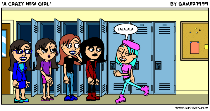'a crazy new girl'