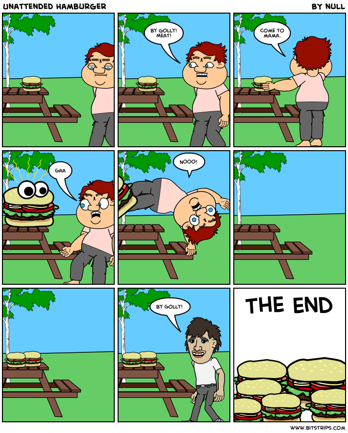 Unattended Hamburger