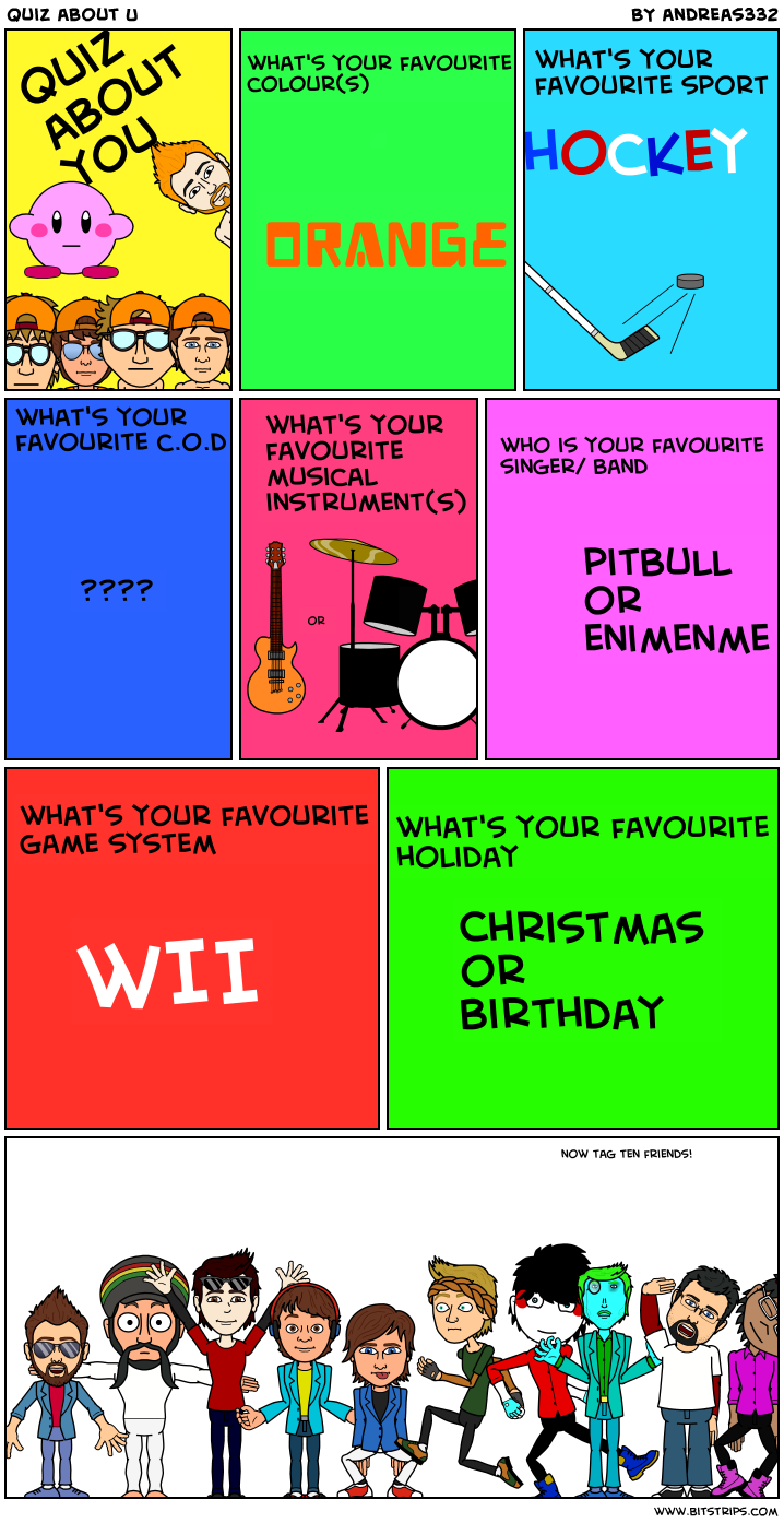 Quiz about U