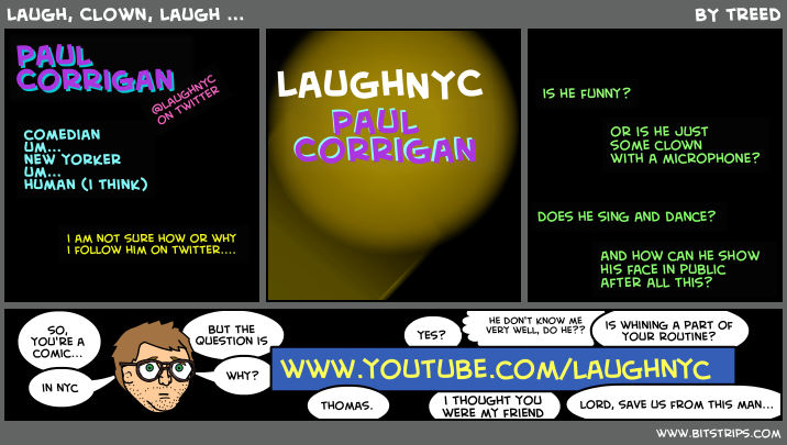 Laugh, Clown, Laugh ...