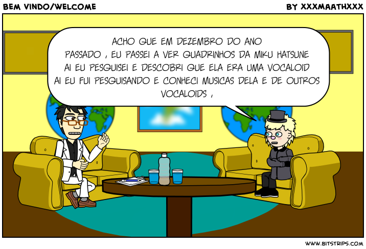 bem vindo/welcome