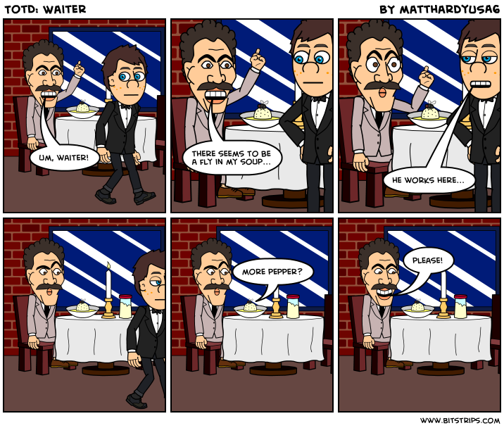 TotD: Waiter
