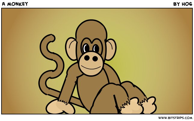 A monkey