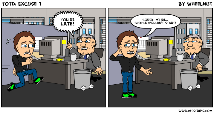 TotD: Excuse 1