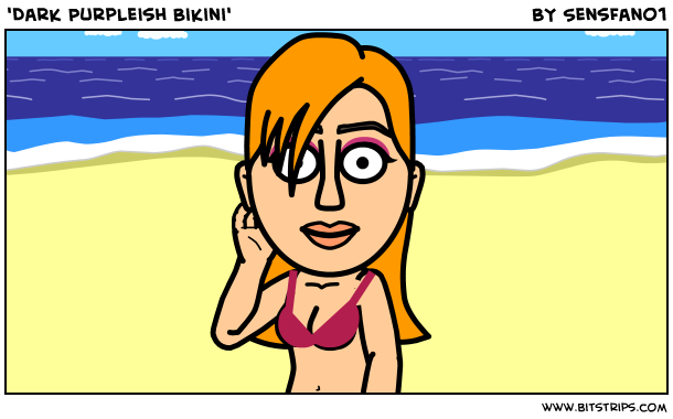 'Dark Purpleish Bikini'