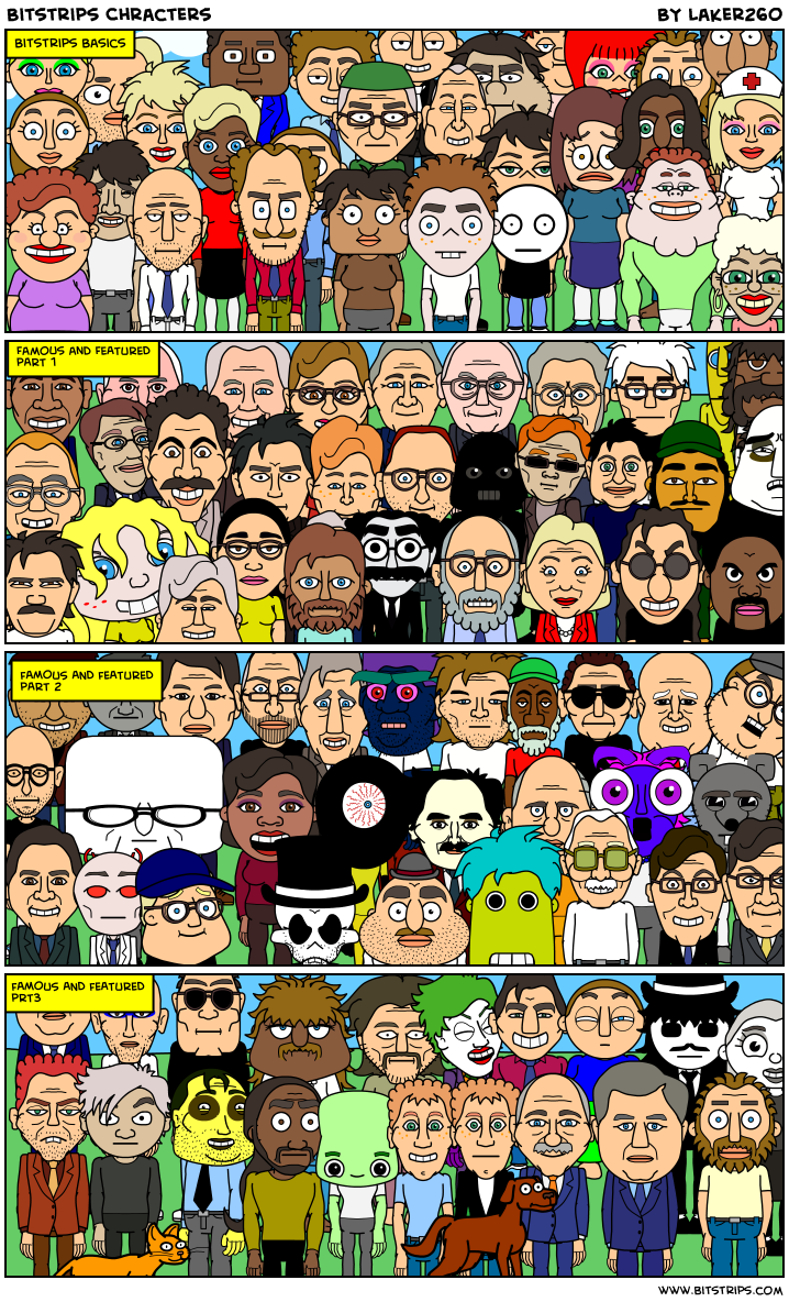 Bitstrips Chracters
