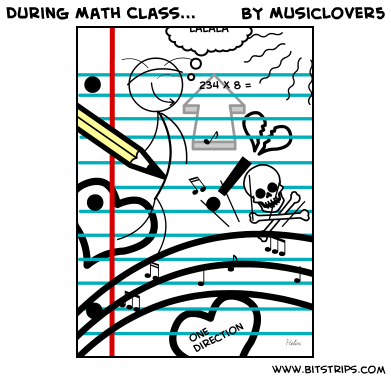 During Math Class...