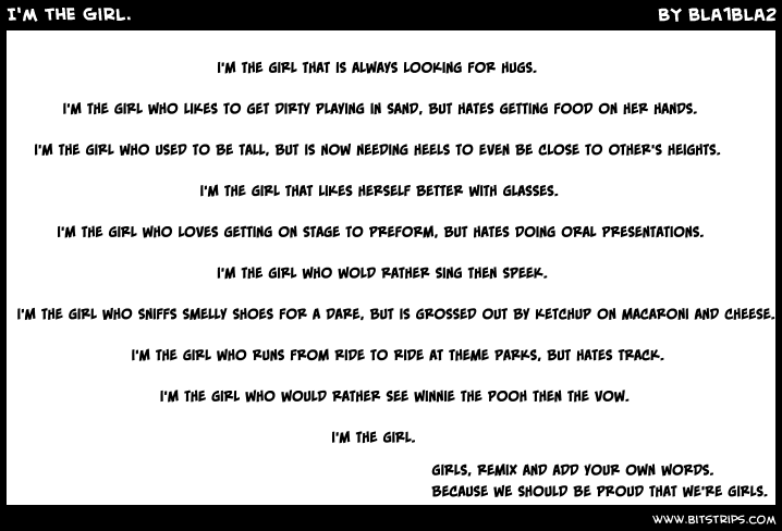 I'm the Girl.