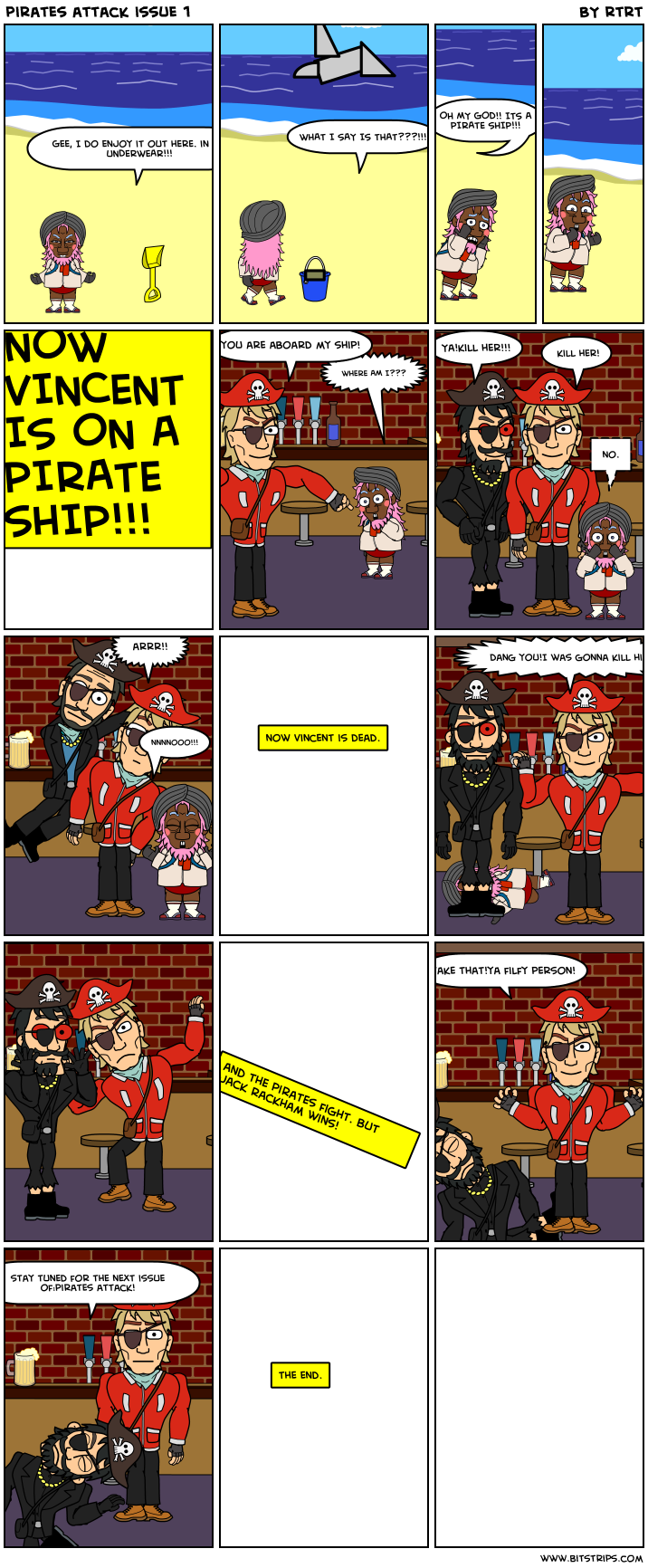 pirates attack issue 1