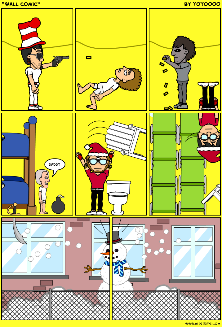 "wall comic"