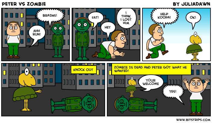 Peter vs Zombie