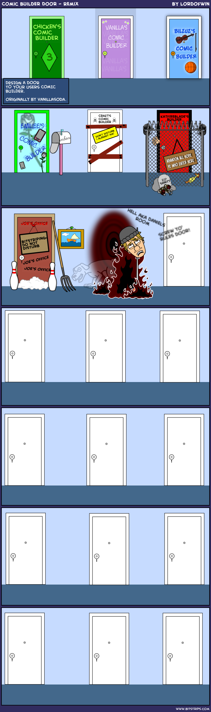 Comic Builder Door - Remix