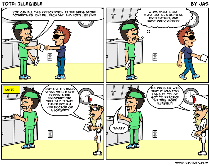 TotD: Illegible