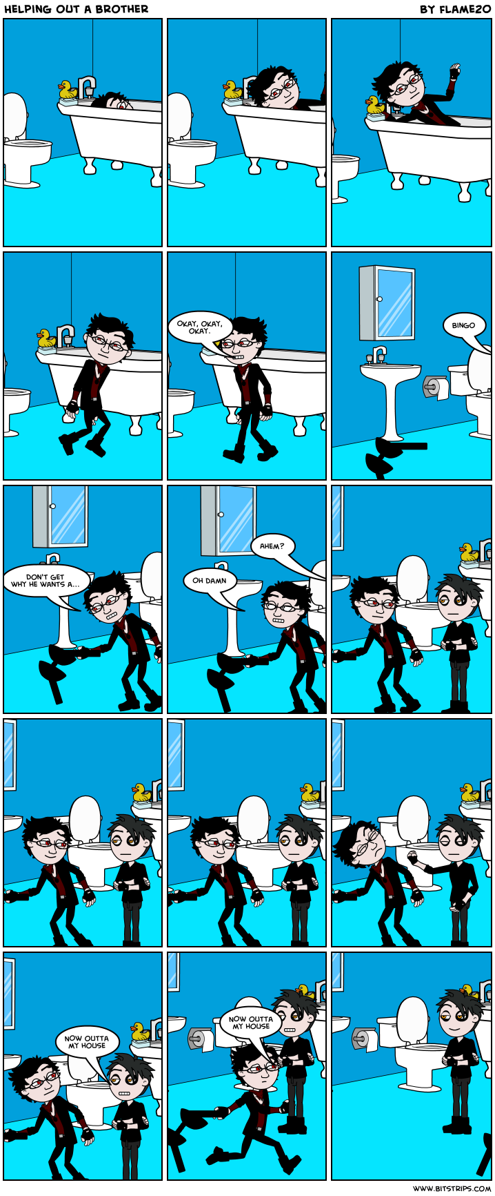 Helping out a brother