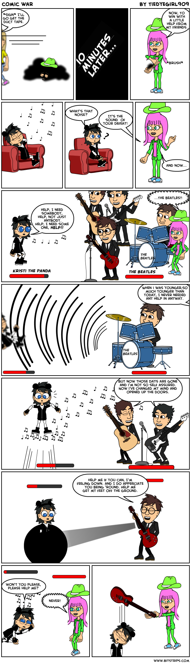 comic war