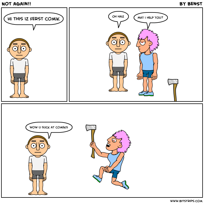 Not again!!