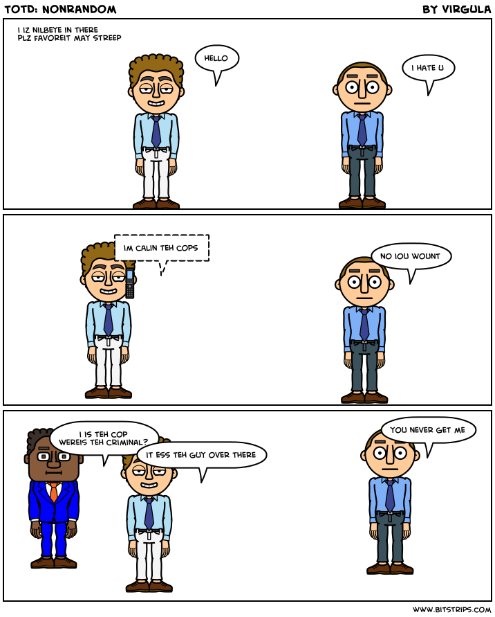 TotD: Nonrandom