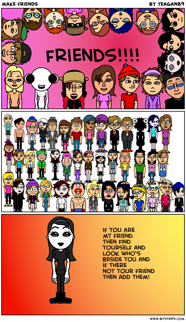 make friends