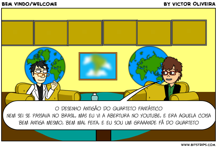 bem vindo/welcome