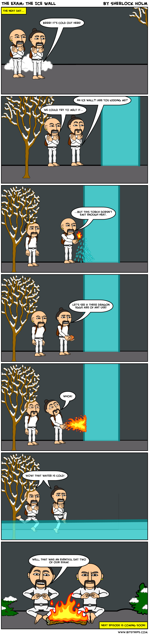 The Exam: The Ice Wall