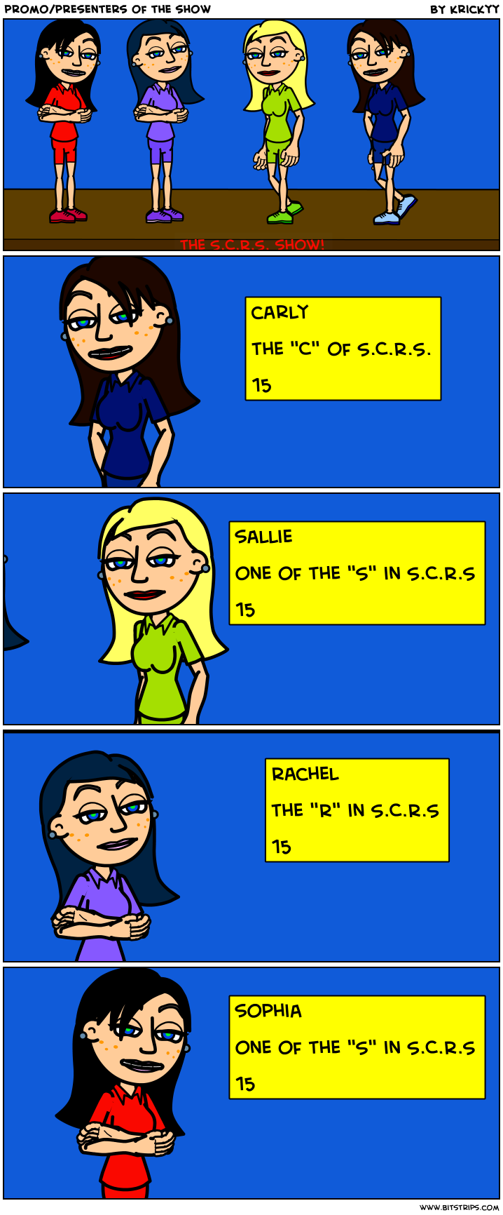 promo/presenters of the show 