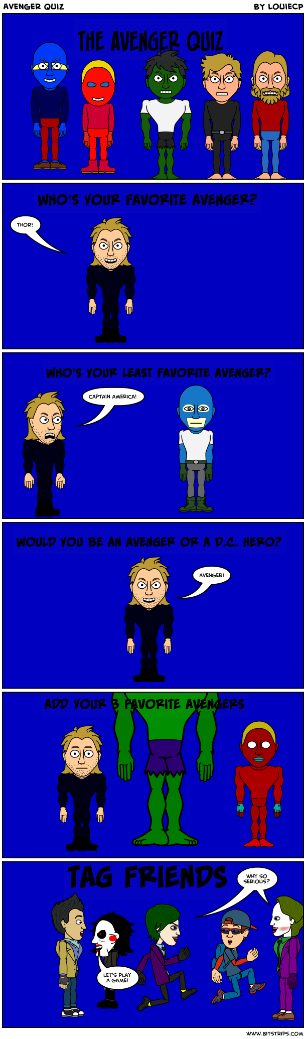 Avenger Quiz