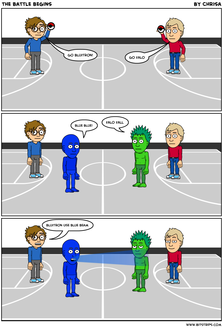 the battle begins