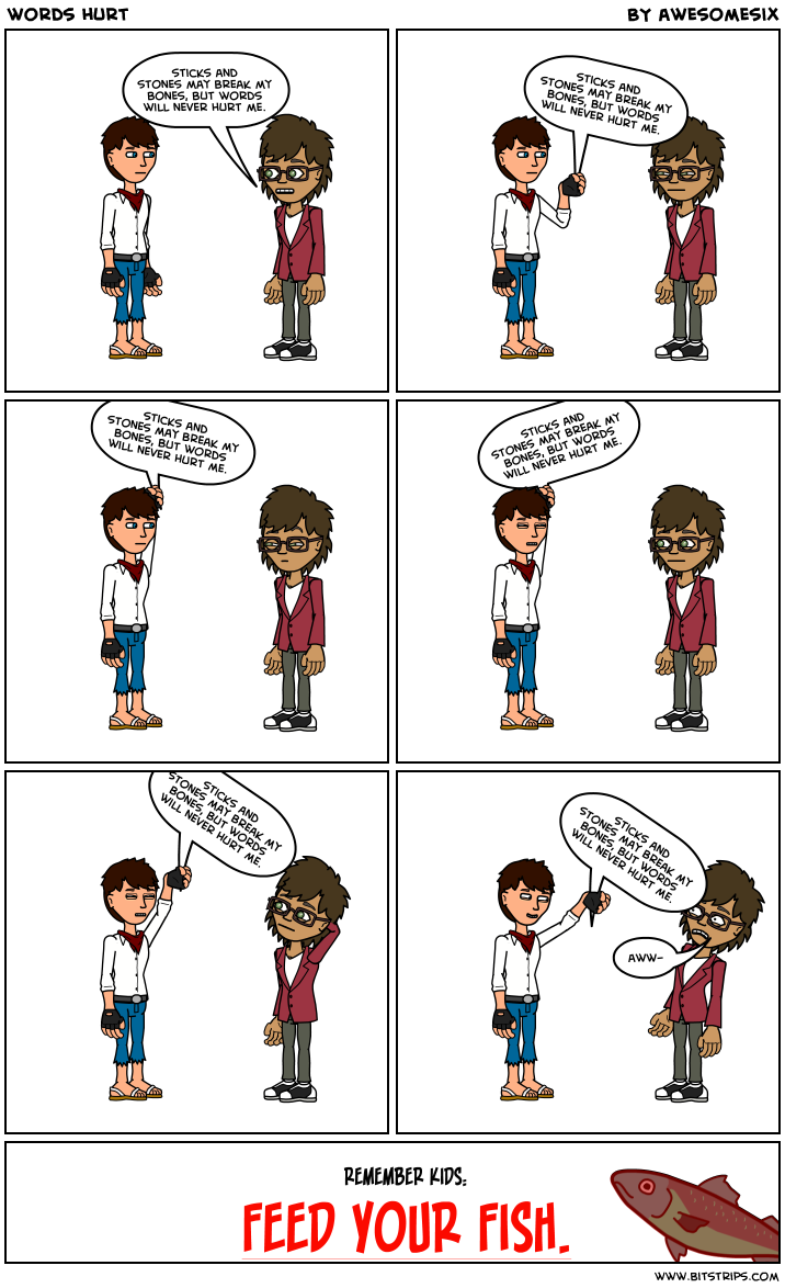 words hurt