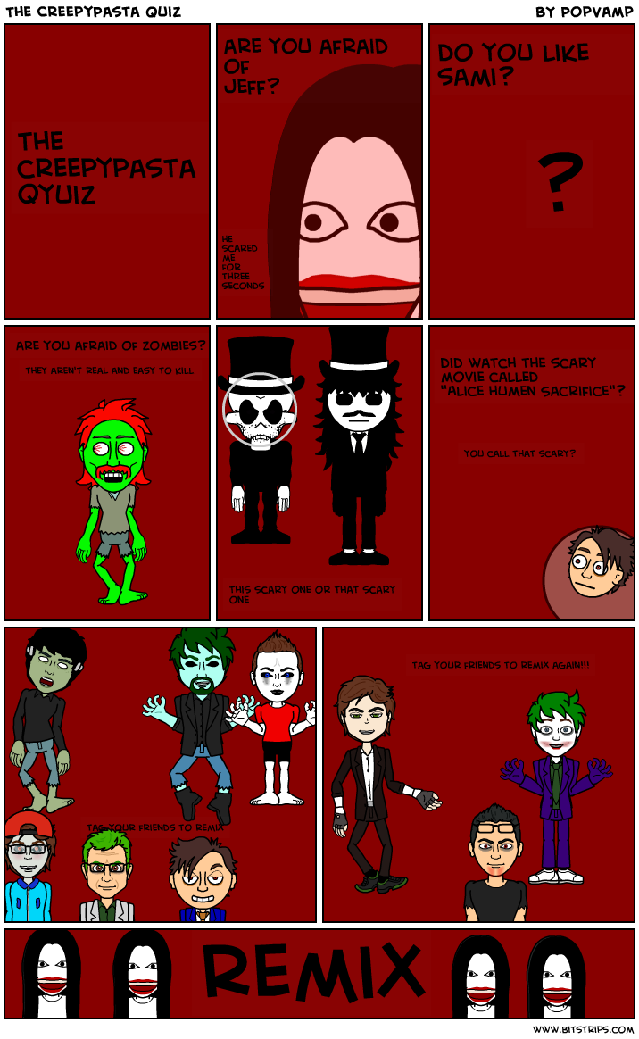 Creepypasta Quiz