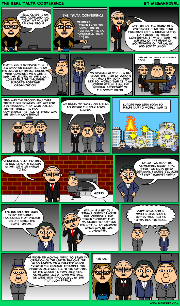 The REAL Yalta Conference Bitstrips
