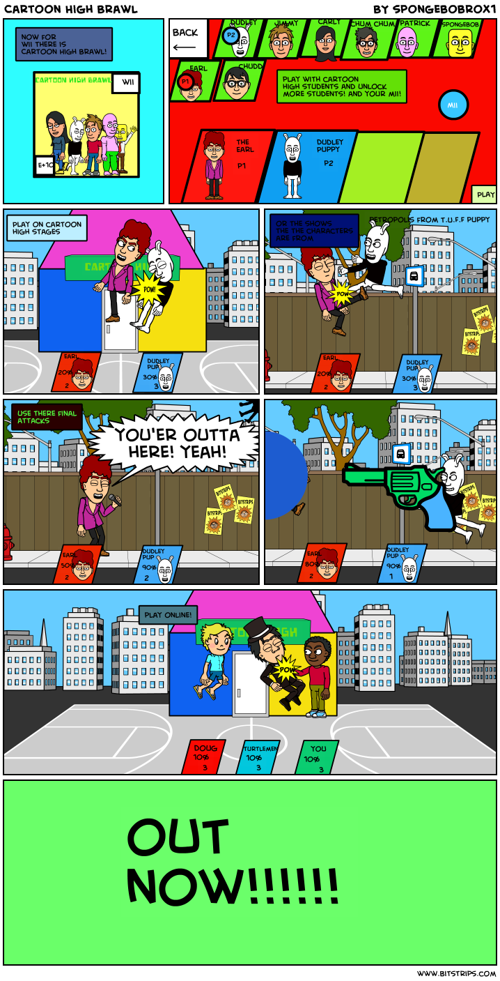 Cartoon High Brawl