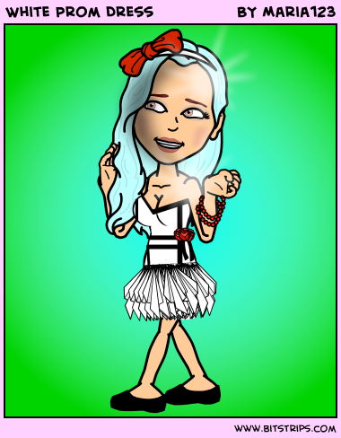 White Prom Dress