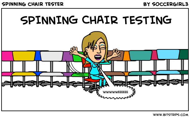 spinning chair tester