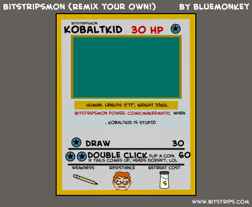 Bitstripsmon (Remix your own!)