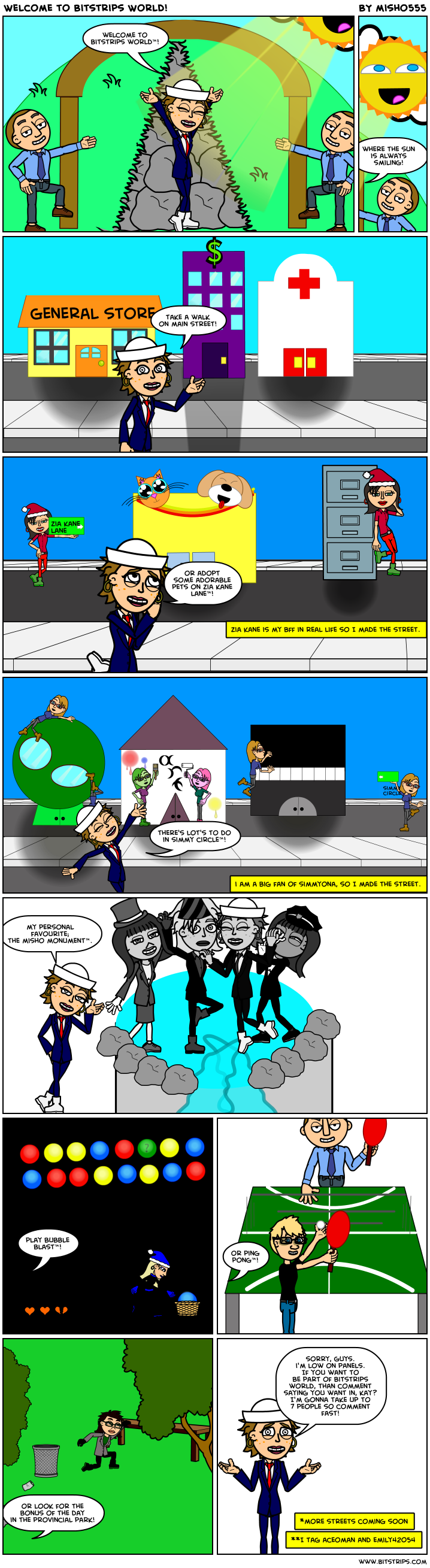 Welcome to Bitstrips World!