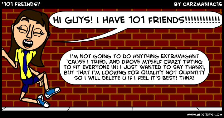 '101 FREINDS!'