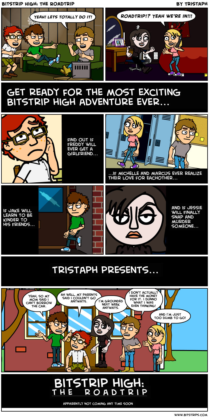 Bitstrip High: The Roadtrip