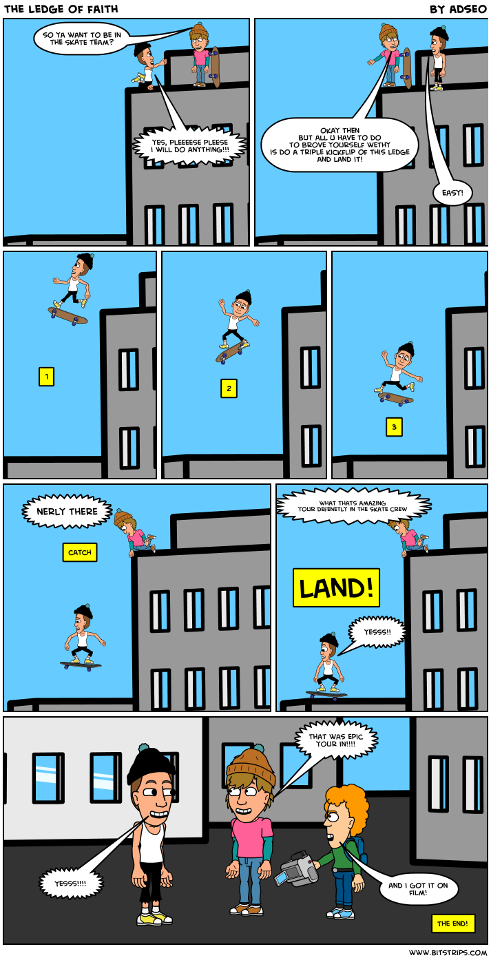 the ledge of faith