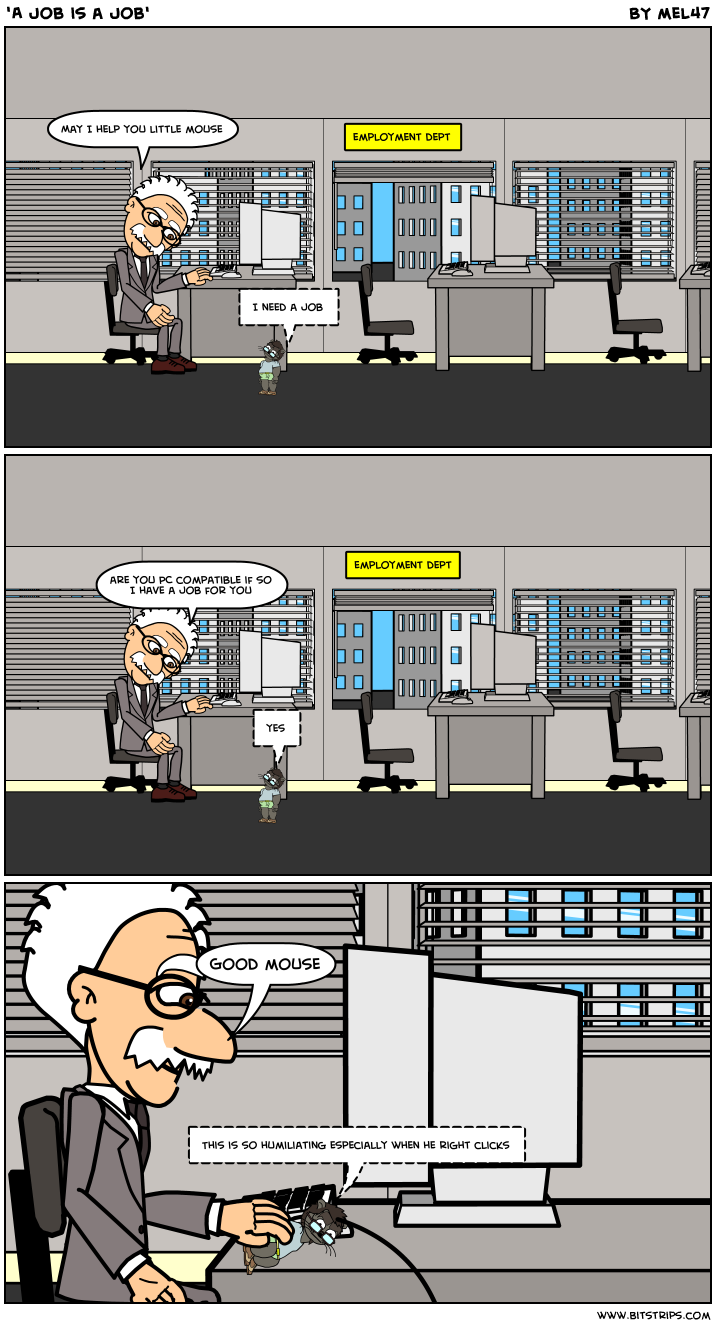 'A Job is a Job'