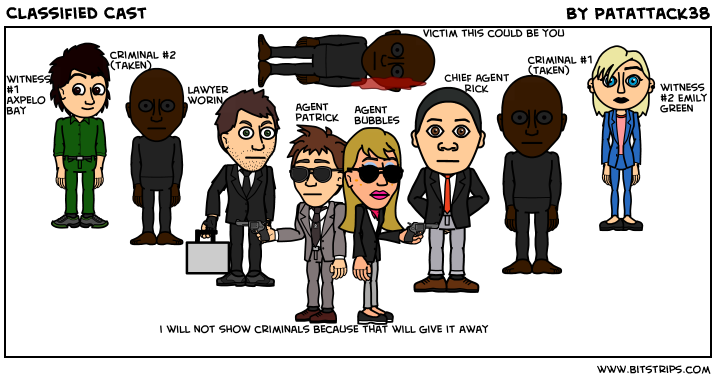 Classified Cast