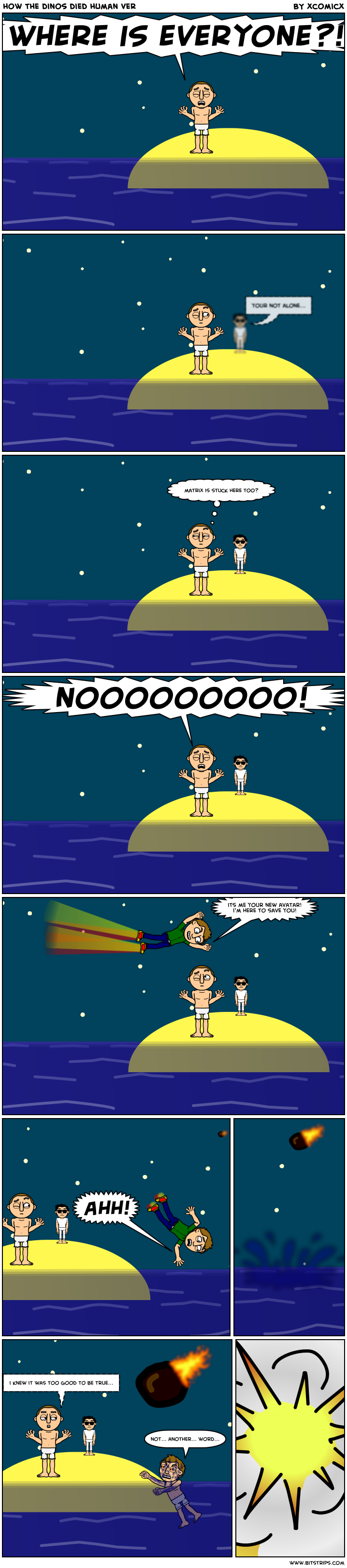 how the dinos died human ver