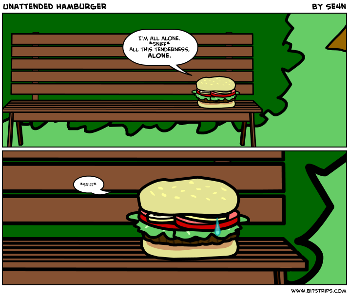 Unattended Hamburger