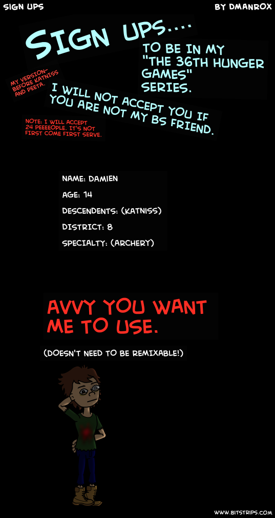Sign ups