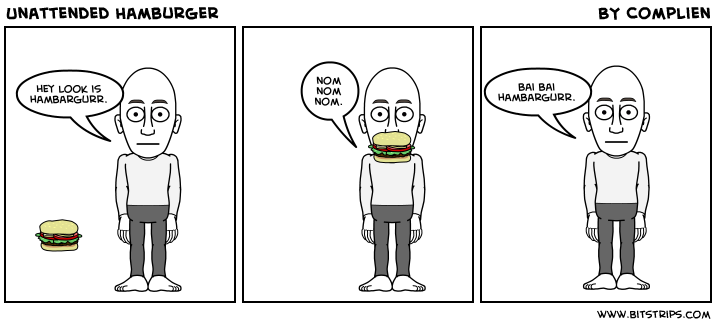 Unattended Hamburger