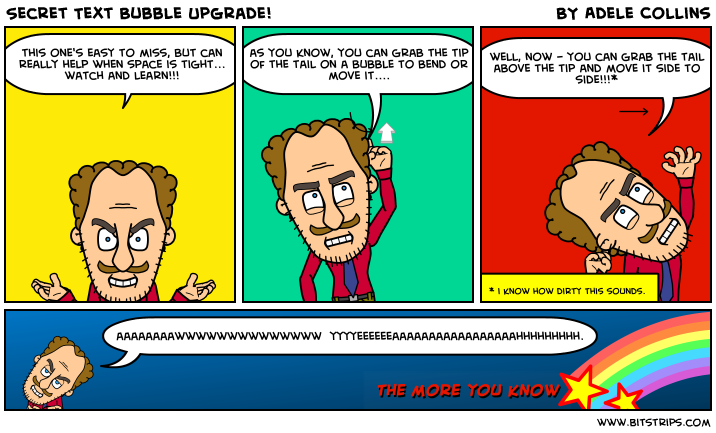 Secret Text Bubble Upgrade!